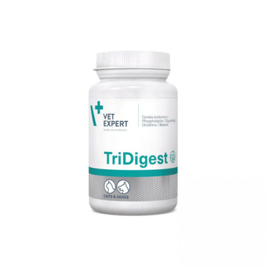 Tridigest Vet Expert – Supliment pentru Susținerea Sistemului Digestiv la Câini și Pisici – 40 Tablete